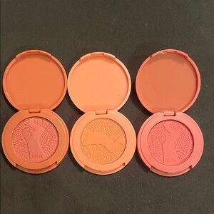 Tarte Blush Set in Coral and Peach Tones travel sizes